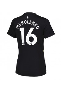 Everton Vitaliy Mykolenko #16 Fotballdrakt Tredje Klær Dame 2025-26 Korte ermer